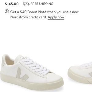 Veja Campo Leather White Natural